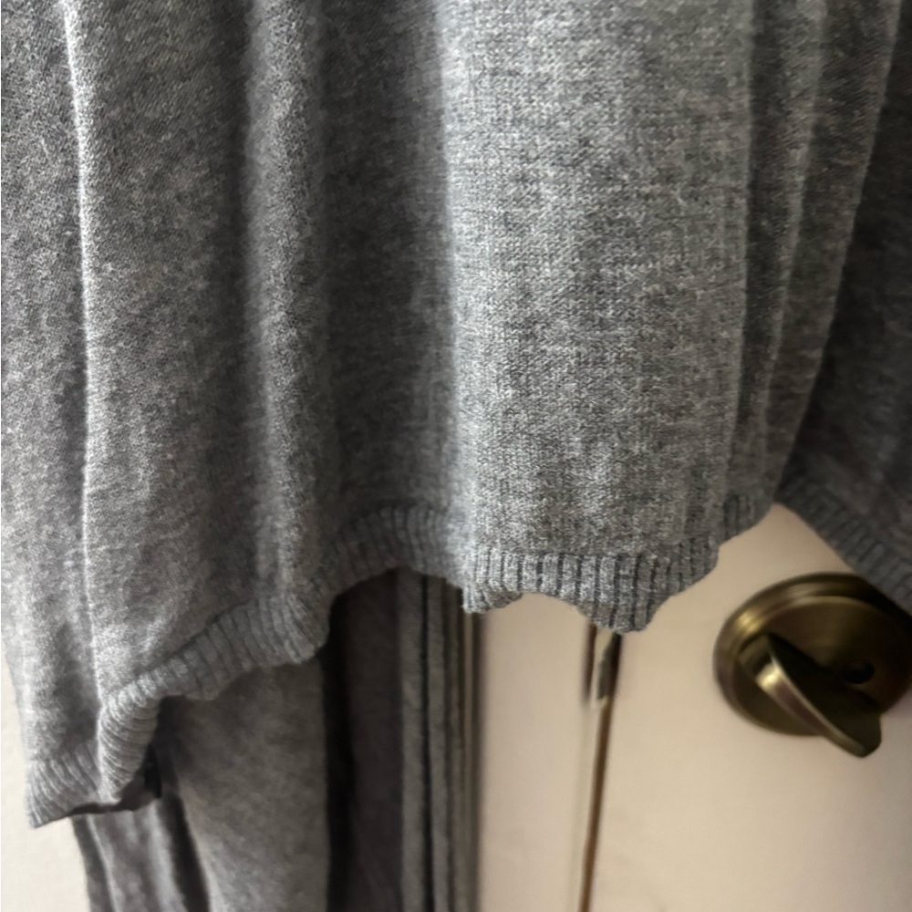 Gray Draped Cardigan - Picture 4 of 4